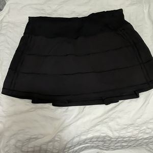 Black Women's Lululemon Pace Rival Skirt